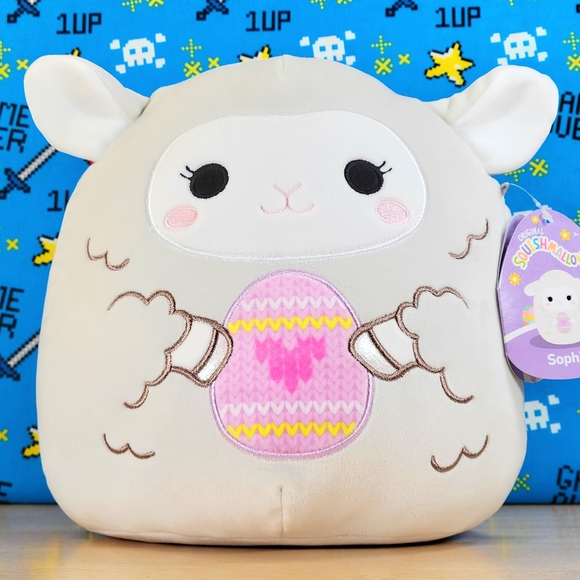Squishmallow Sophie the Lamb 11" UltraSoft Easter Holiday Toy Plush NWT - Picture 1 of 6